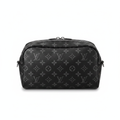 Toiletry Bag on White Background